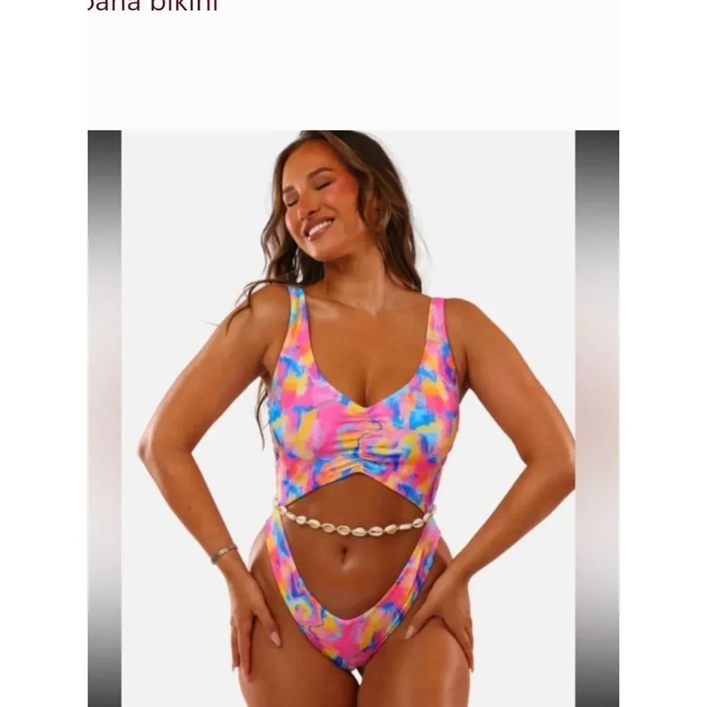 Moana  Nwt Onepiece Shaved Ice Monokini Size